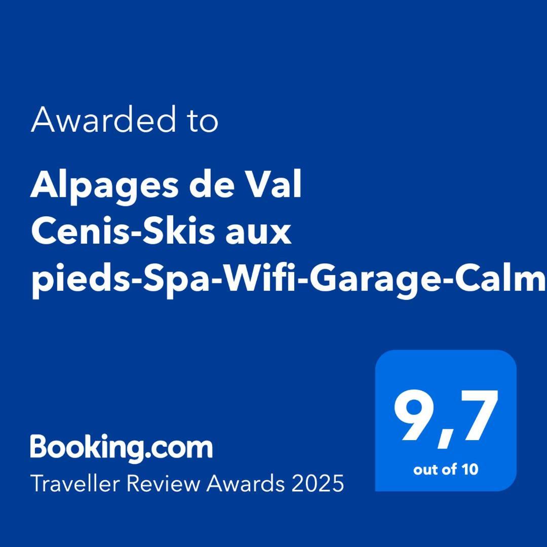 "Alpages De Val Cenis"-Skis Aux Pieds-Spa-Wifi-Garage-Calme! Lanslebourg-Mont-Cenis Buitenkant foto